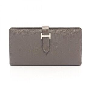 Hermes Bearn Soufflet Bifold Wallet U #354089H13B